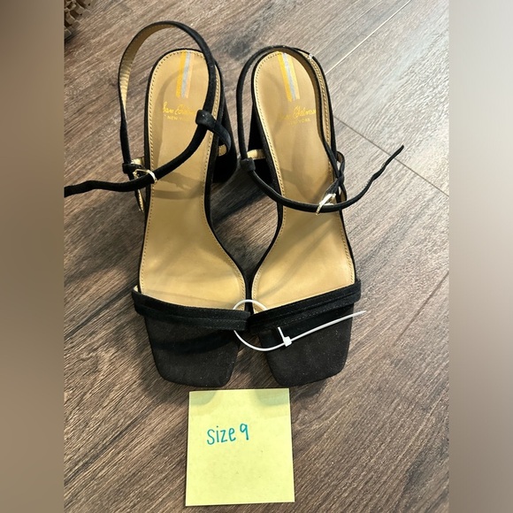 Sam Edelman Black Kit Slingback Block Heel Sandal - Size 9 - Picture 3 of 7